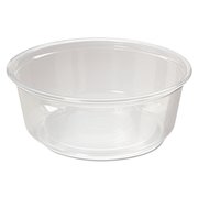 Fabri-Kal Microwavable Deli Containers, 8oz, Clear, PK500 9505100